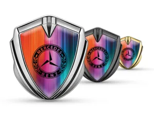 Mercedes Metall Kuppel Emblem Anpassbar Kraft Stil